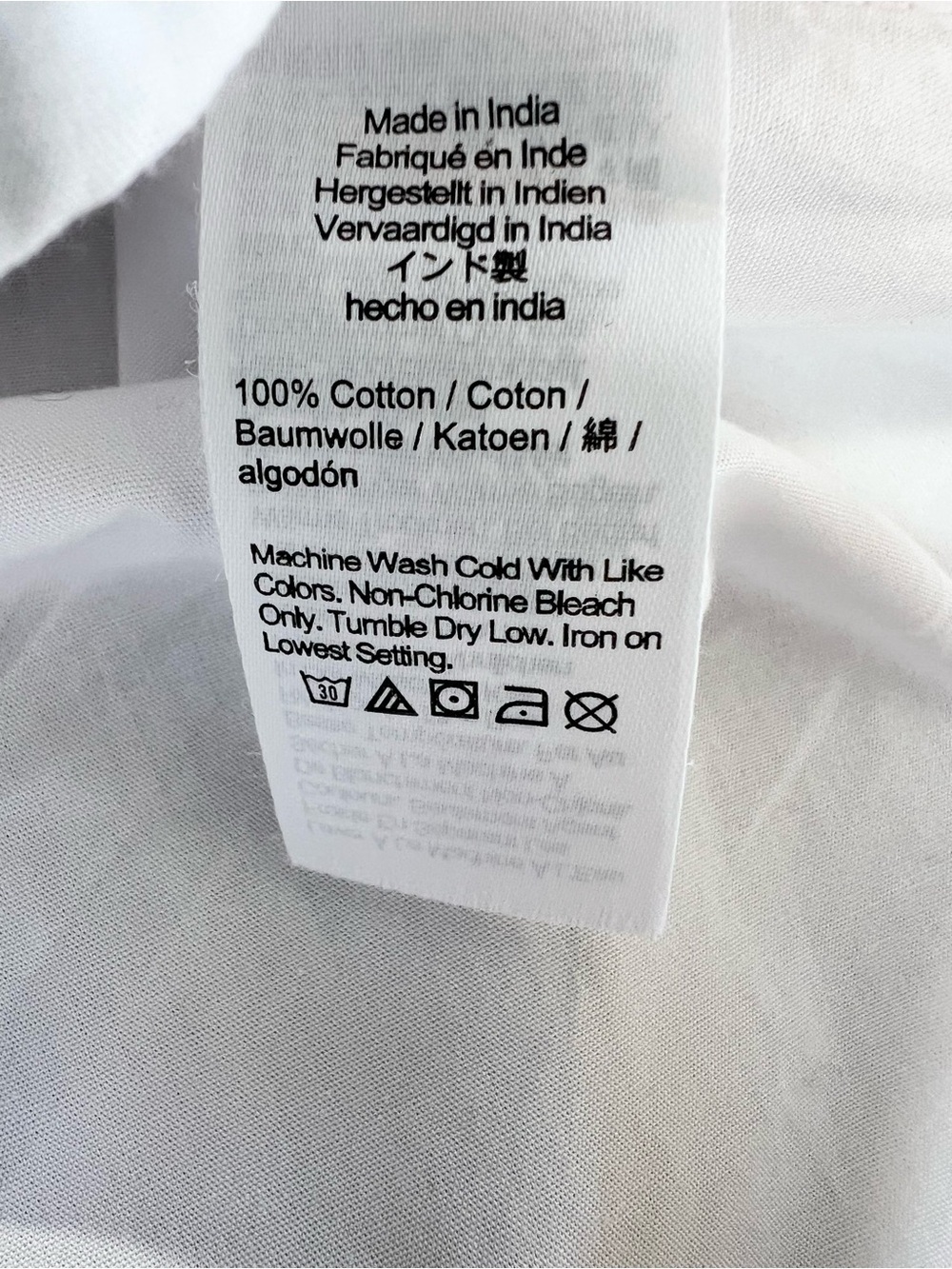 Madewell Oversized Button-Up Shirt in White Cotton Size XXS NWT - Picture 12 of 13
